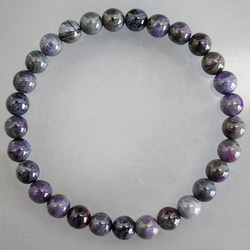 天然石 スーパーセブン ブレスレット 7.8mm ブレスレット アイ