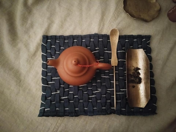 黃銅茶則 / 茶道具 ( 可刻英文名跟數字 ) /復古手工銅飾品盤 / 簡約 / 手工茶具 / 置物盤 / 黃銅香料盤 第3張的照片