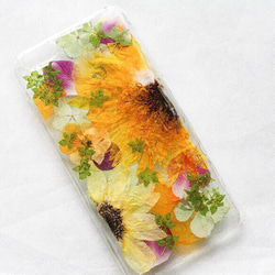 SALE!!! Tropical Flower(右側)＊iPhone6plusケース 2枚目の画像