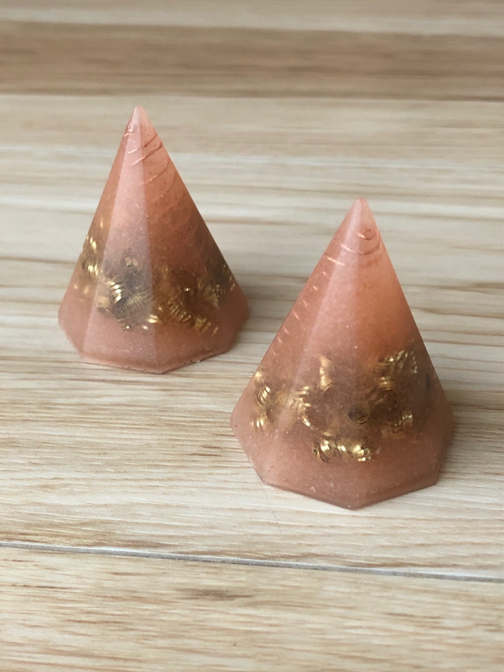 ランさまオーダー＊白蛇抜け殻入り＊盛り塩オルゴナイト benachi-y_binachi-14