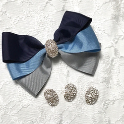 リボンデコ リボンセンターパーツ デコパーツ【3】1個 デコパーツ Andante