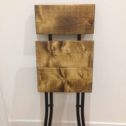 Aki様専用木製☆パイプ椅子★折りたたみチェア 3枚目の画像