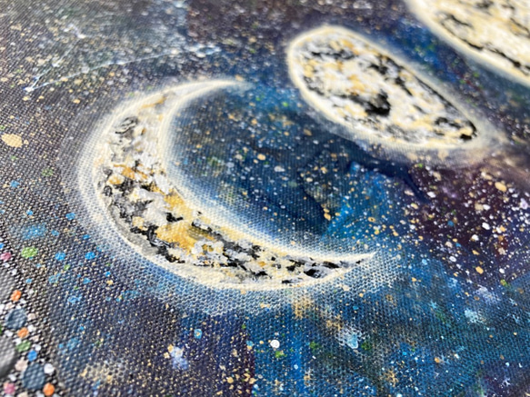 Customized Painting"Moon Whisper" Painting 72.5×60.5 cm 6枚目の画像