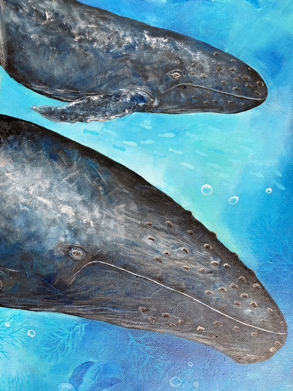 繪畫《來自海洋的呢喃 》painting " Whispering From The Ocean " 第3張的照片