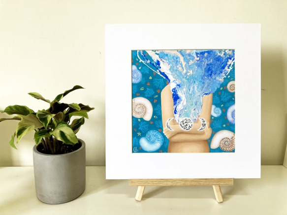 Spiral Flowing Energy｜ Giclée Prints｜Fine Art Prints 7枚目の画像