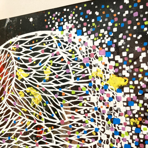 Sparkling Future｜butterfly painting 絵画 Chih Ying He Art 通販