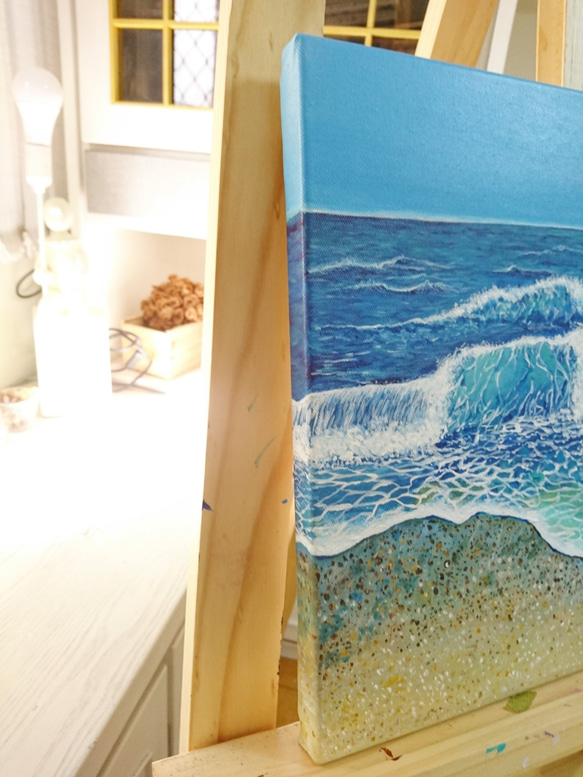 ｜Hello Ocean｜Acrylic Painting 3枚目の画像