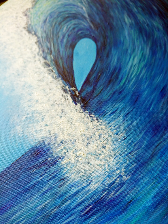 ｜Kiss The Wave｜Acrylic Painting 3枚目の画像