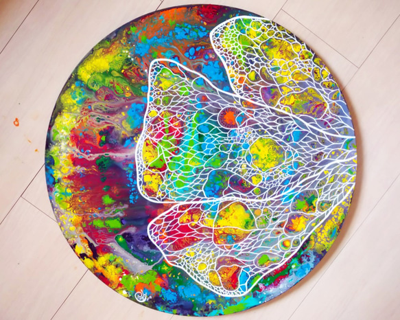 蝴蝶繪畫《像蝴蝶一樣生活 14》butterfly painting" Live Like A Butterfly 14 第1張的照片