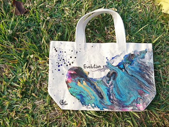 ｜ Evolution 4｜Hand Drawn Bag 3枚目の画像