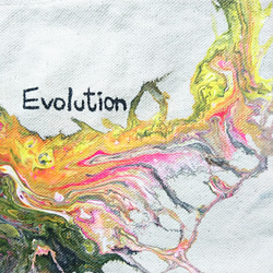 ｜Evolution 進化10｜ 壓克力顏料手繪提袋  Hand Drawn Bag 第5張的照片