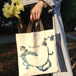 ｜ Evolution 12｜Hand Drawn Bag 6枚目の画像