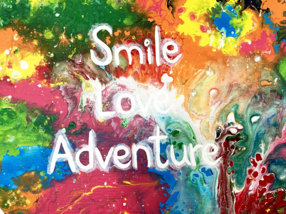 訂製繪畫《微笑．愛．探險1 》butterfly painting " Smile Love Adventure 1" 第3張的照片