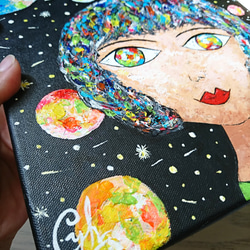 ｜Light Up Your Little Planet 7｜ Painting Canvas 5枚目の画像