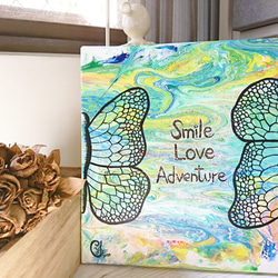 ｜My Little Smile Love Adventure 5｜ Painting 30x30 cm 7枚目の画像