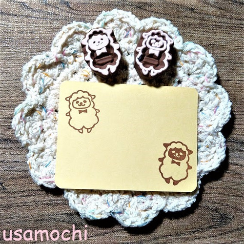 消しゴムはんこオーダー♡ぴょんぴょんぴょんさま 消しゴムはんこオーダー♡ぴょんぴょんぴょんさま