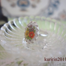 ☆Vintage☆Flower bouqet ring♪ 2枚目の画像