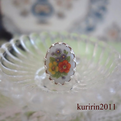 ☆Vintage☆Flower bouqet ring♪ 3枚目の画像