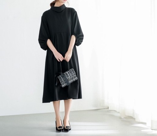 【即納】裾上げ無料♪サイズオーダー可♪シフォン　リボン　ワンピース（221） 6,570円