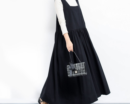 再販 ハンドメイド ギャザーワンピース BT169 フロントギャザーワンピース | パターンの通販サイト