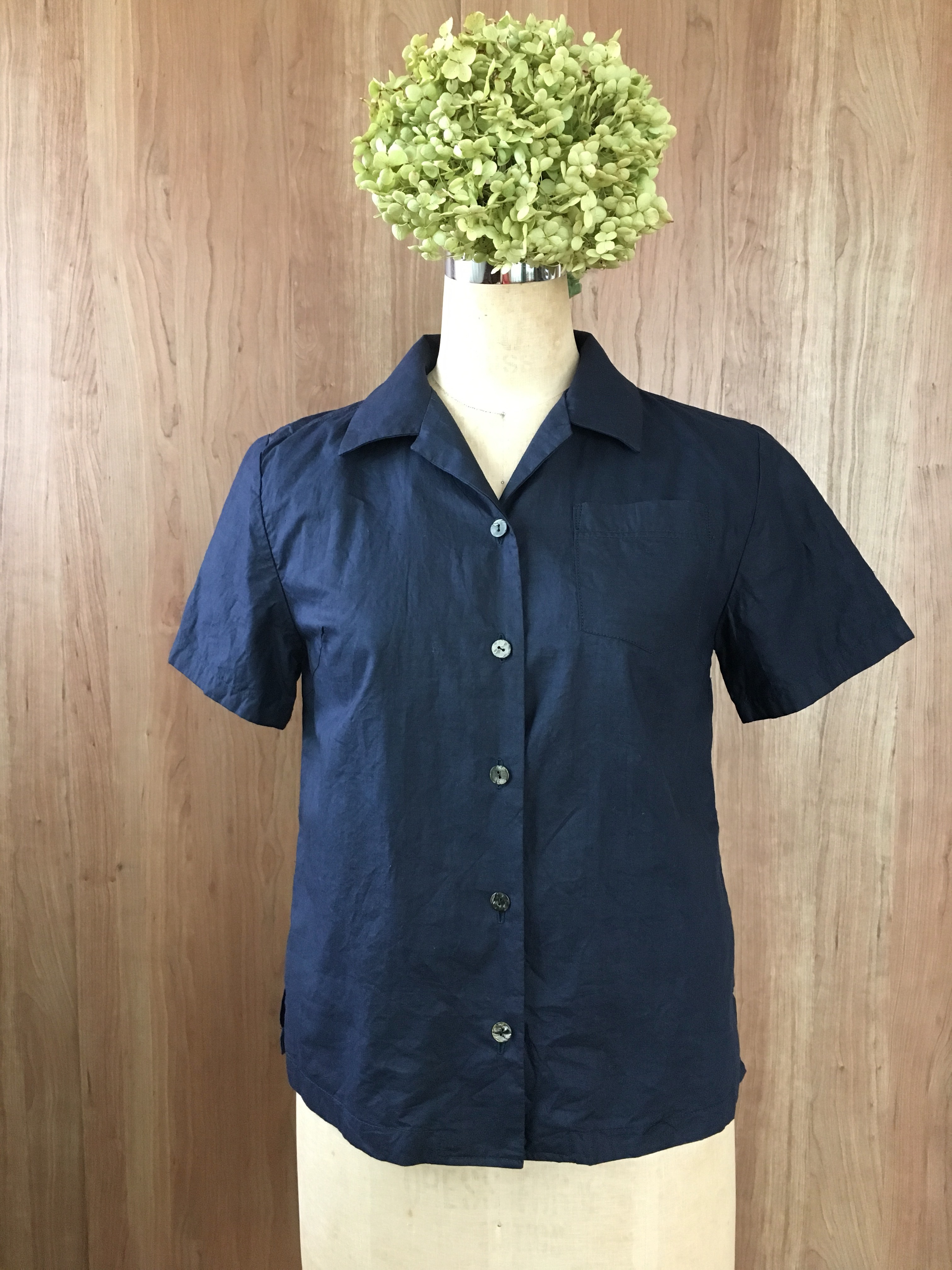 アンティーク着物地 アロハシャツ