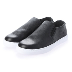 【國產真皮使用】Slip-on Black Leather 2022 秋冬鞋款日本製造國產材質*定做* 第1張的照片