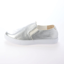 [使用國產真皮] Slip-on silver Leather 2022 秋冬鞋 日本製造 國產材料 *定做* 第2張的照片