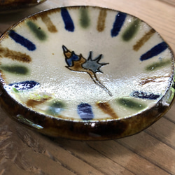 沖縄やちむん】貝絵の豆皿 2枚セット 薬味皿・豆皿 torabaaba 通販