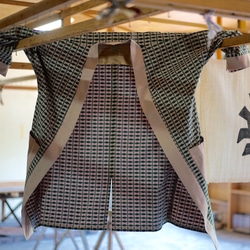 【職人手染め生地で作り上げる羽織】rhombic 「matsuba」 9枚目の画像