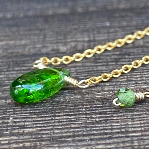 クロムダイオプサイトネックレス ネックレス・ペンダント rinax0413
