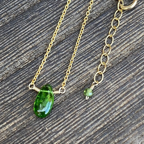 クロムダイオプサイトネックレス ネックレス・ペンダント rinax0413