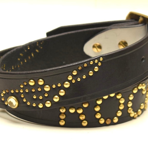 ☆ROCKA BILLY☆ハンドメイド/スタッズベルトW36