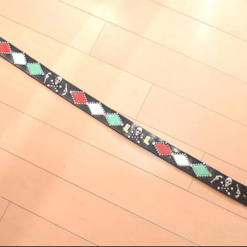 S*８様 ★ハンドメイド★30ｓ’ビンテージデザイン・スタッズベルトＷ34　ロカ S*8様 ☆ハンドメイド☆30s'ビンテージデザイン・スタッズ