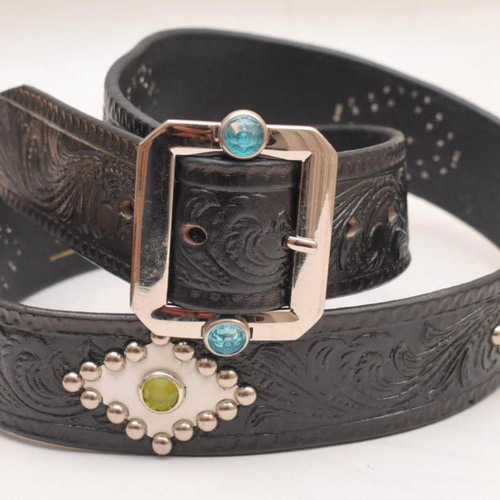rrl ベルト　未使用　w36 スタッズ RRL - RRL ダブルアールエル スタッズ ベルト STUDDED BELT W30の通販