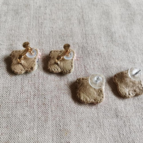 華やか刺繍を耳元に★25SS MACON&LESQUOY Nenuphars イヤリング 華やか刺繍を耳元に☆25SS MACON&LESQUOY Nenuphars イヤリング