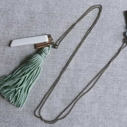 Item No.318（タッセルネックレス/受注制作） ネックレス