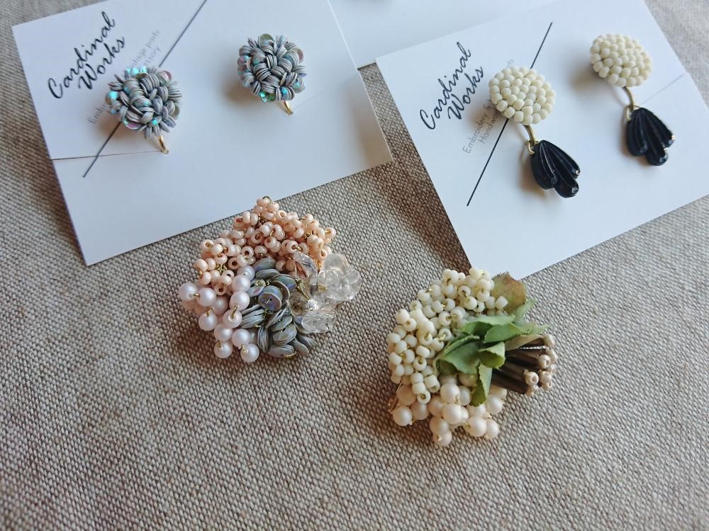 Item No.712（ブーケブローチ/受注制作）