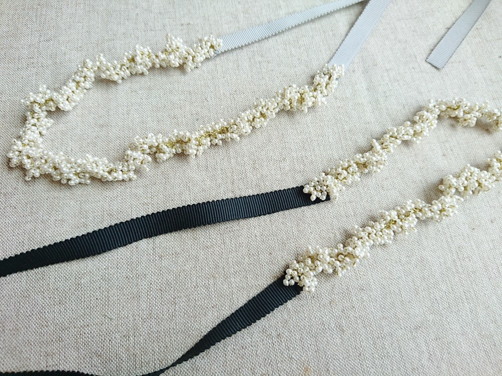 Item No.726（粒々パールのネックレス/受注制作）