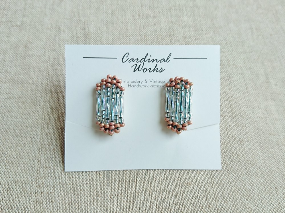 Item No.751（刺繍ピアス・イヤリング/受注制作）