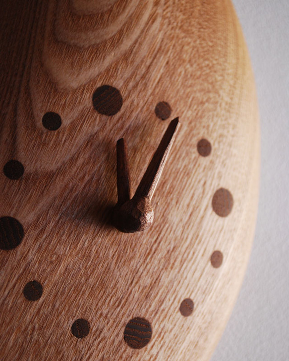 木製三日月時計　Mikazuki（みかづき） 2枚目の画像