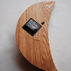 木製三日月時計　Mikazuki（みかづき） 5枚目の画像