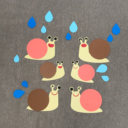 どんぐりアート 彩り紫陽花 カタツムリと梅雨の森 置物 彩り紫陽花 どんぐりアート カタツムリと梅雨の森 置物
