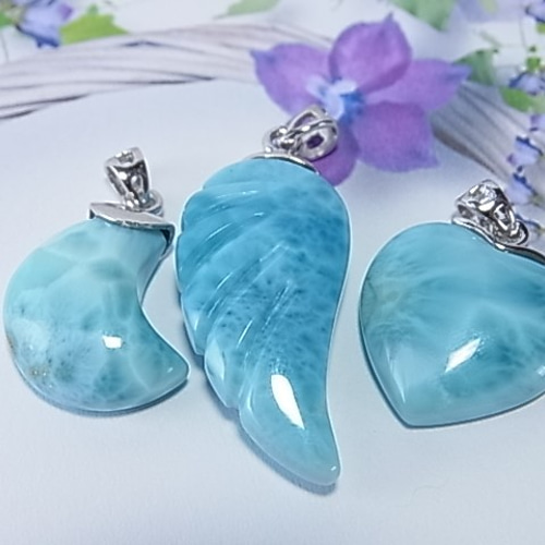 最終値下げ沼-⑲【高品質 蒼海紋 ラリマー ハート】 最終値下げ沼-23【高品質蒼海紋 ラリマー ハート】 - メルカリ
