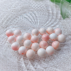 オープン記念価格]クイーンコンクシェル8mm＊3粒＊粒売り 天然石