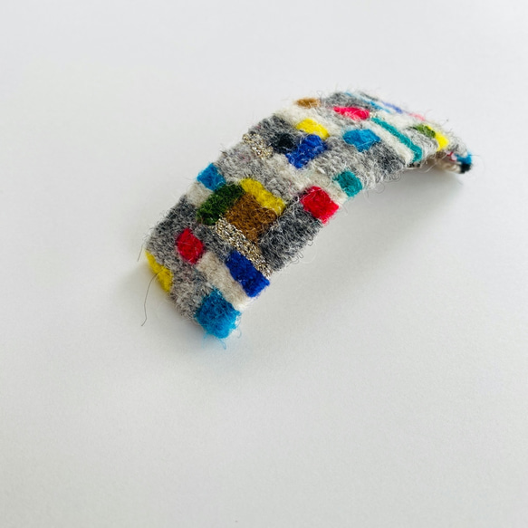 家並み 額装済 の伝統工芸織 【ヴィンテージ・美品】フレミッシュ織