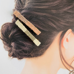 Barrette [straight] white・pink・green 9枚目の画像