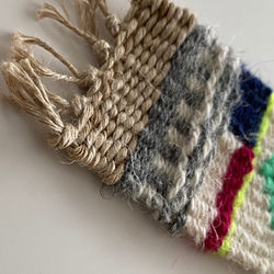 北欧手織りのキーホルダー・バッグチャーム　 7枚目の画像
