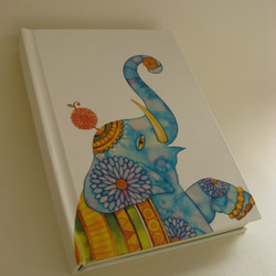 手製ノート「花象」（再販2） 1枚目の画像