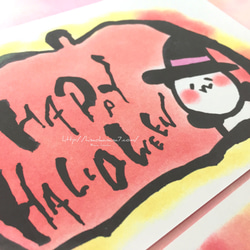 【3枚500円パンダのポストカード】ハロウィンバージョン♪ 7枚目の画像