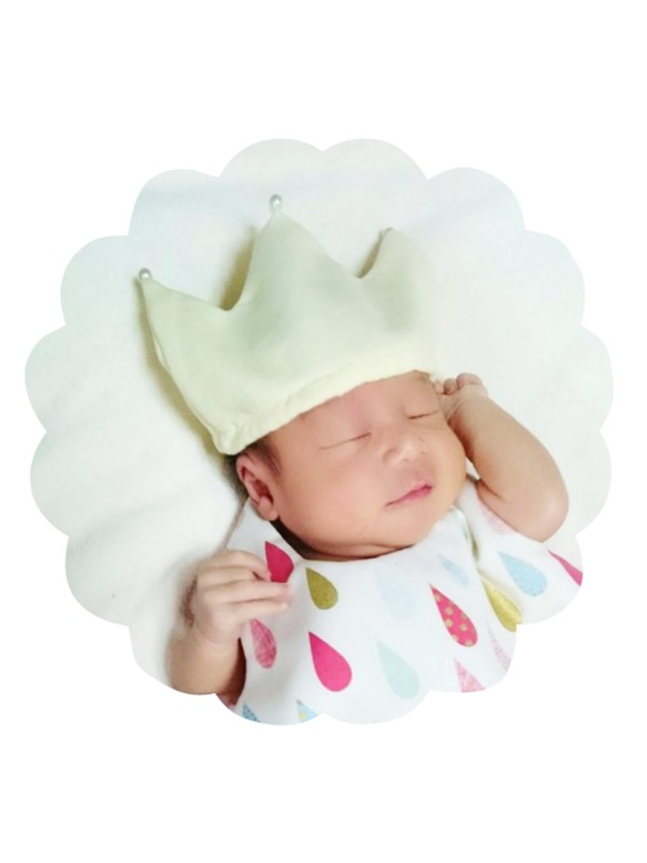 [寶寶] 皇冠毛線帽 第1張的照片